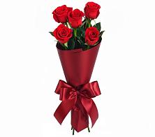 Букет 5 Красных роз Эдлесс Лав в Ильинке Астраханской области