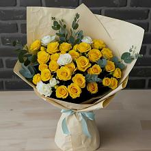 Букет цветов из:  Розы #REPLACE_PRED# Ильинке Астраханской области