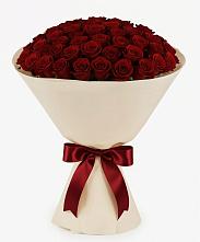 Букет 101 Бордовая роза Блэк Бакарра в Ильинке Астраханской области