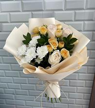 Букет цветов из:  Розы и Хризантемы в Ильинке Астраханской области