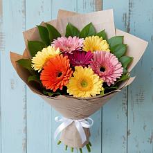 Букет цветов из:  Герберы #REPLACE_PRED# Ильинке Астраханской области