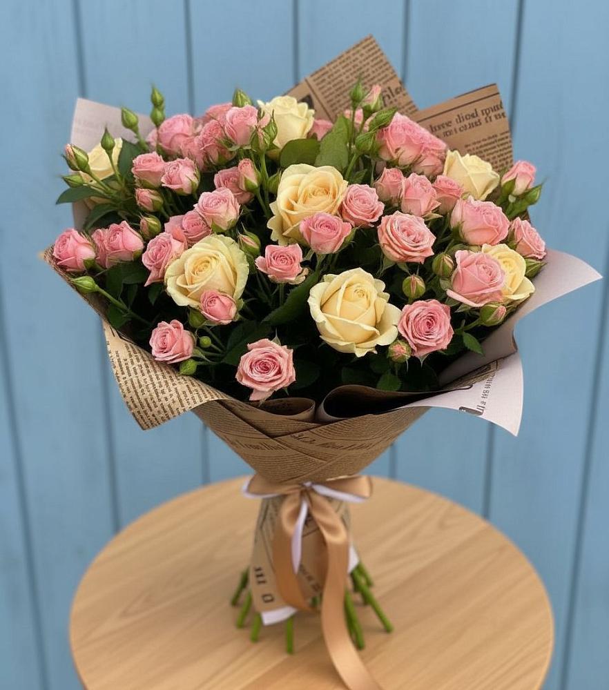 Букет цветов из: Розы в Ильинке Астраханской области