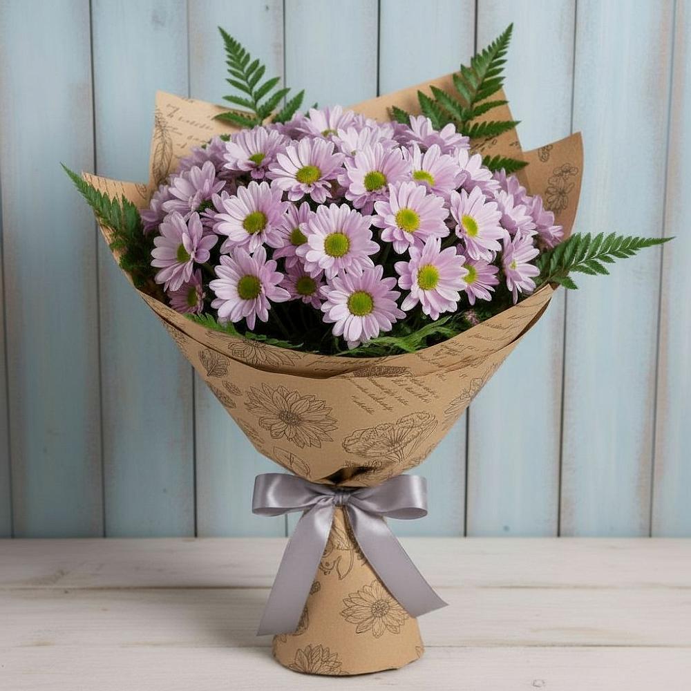 Букет цветов из: Хризантемы в Ильинке Астраханской области