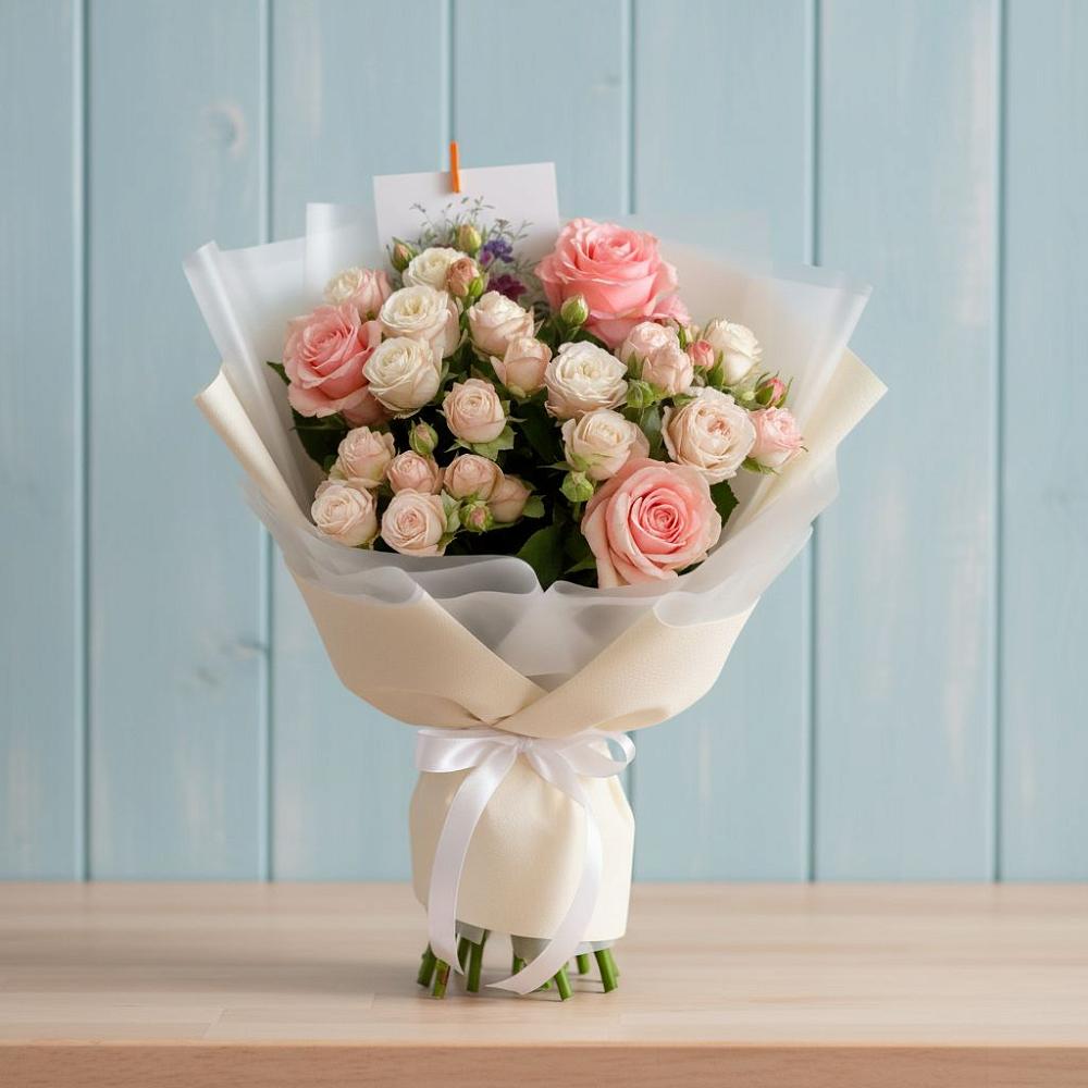 Букет цветов из: Розы в Ильинке Астраханской области