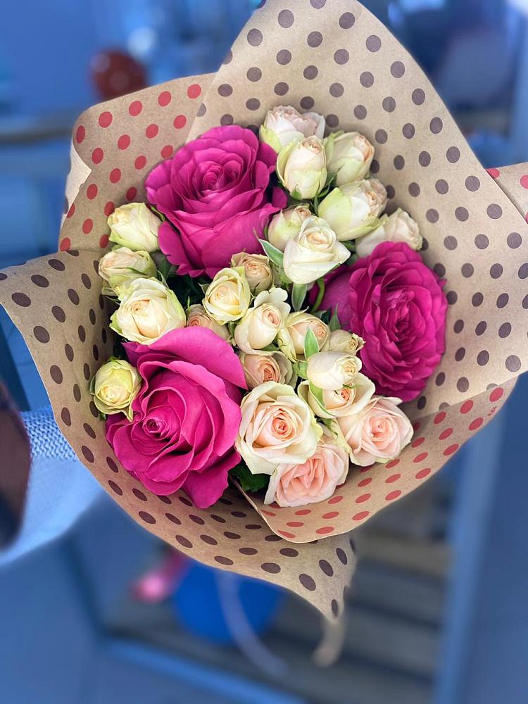 Букет цветов из: Розы в Ильинке Астраханской области