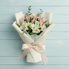 Букет цветов из:  Альстромерии в Ильинке Астраханской области