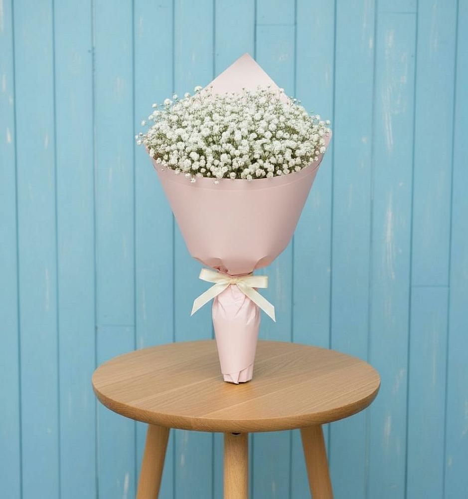 Букет цветов из: Гипсофила в Ильинке Астраханской области