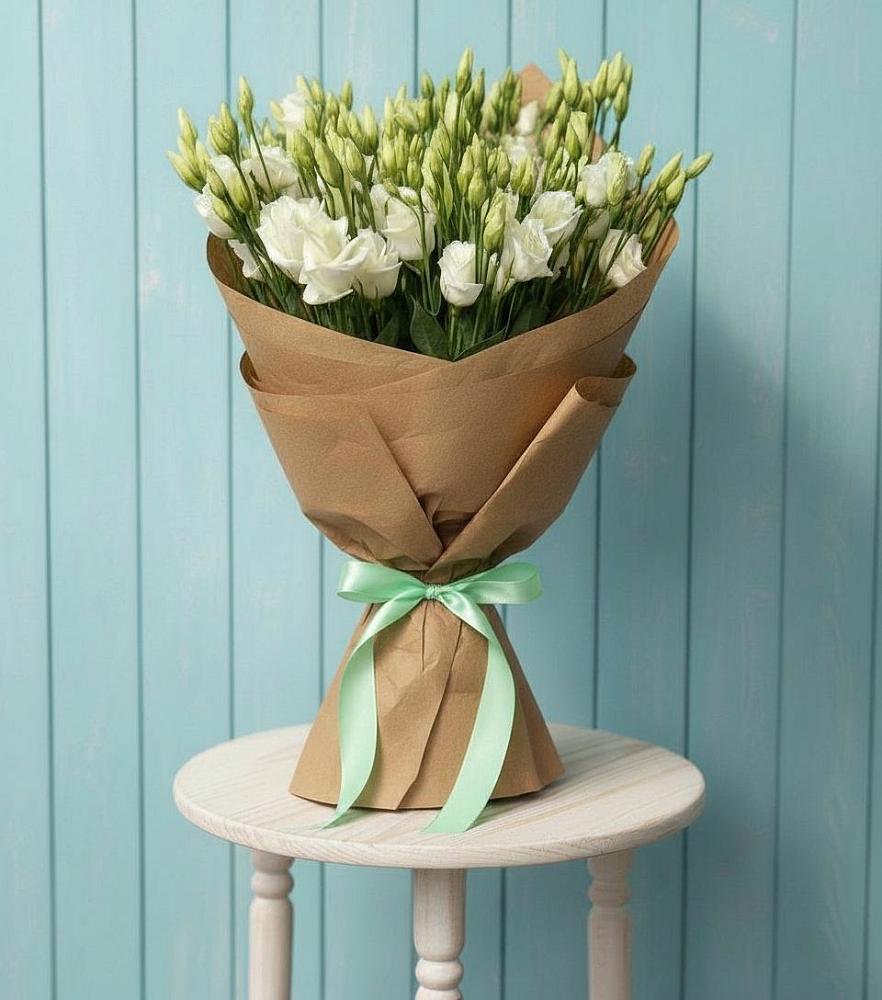 Букет цветов из: Лизиантусы в Ильинке Астраханской области