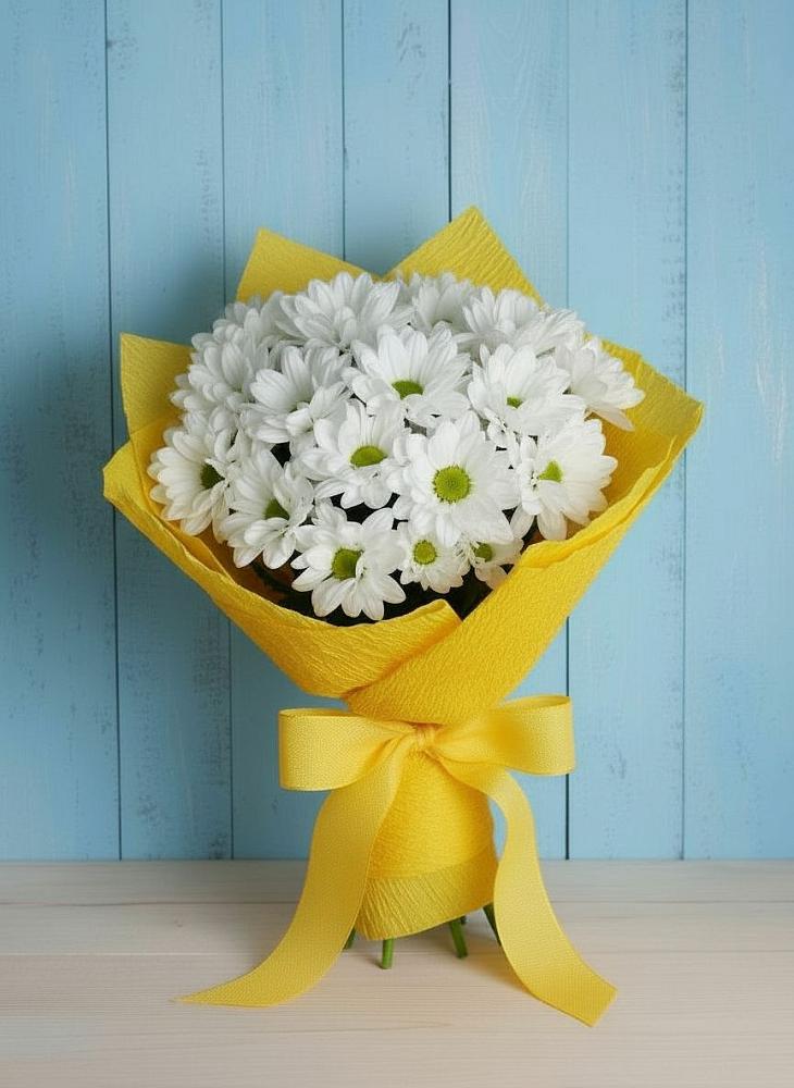 Букет цветов из: Хризантемы в Ильинке Астраханской области
