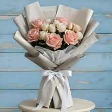 Букет цветов из:  Розы #REPLACE_PRED# Ильинке Астраханской области