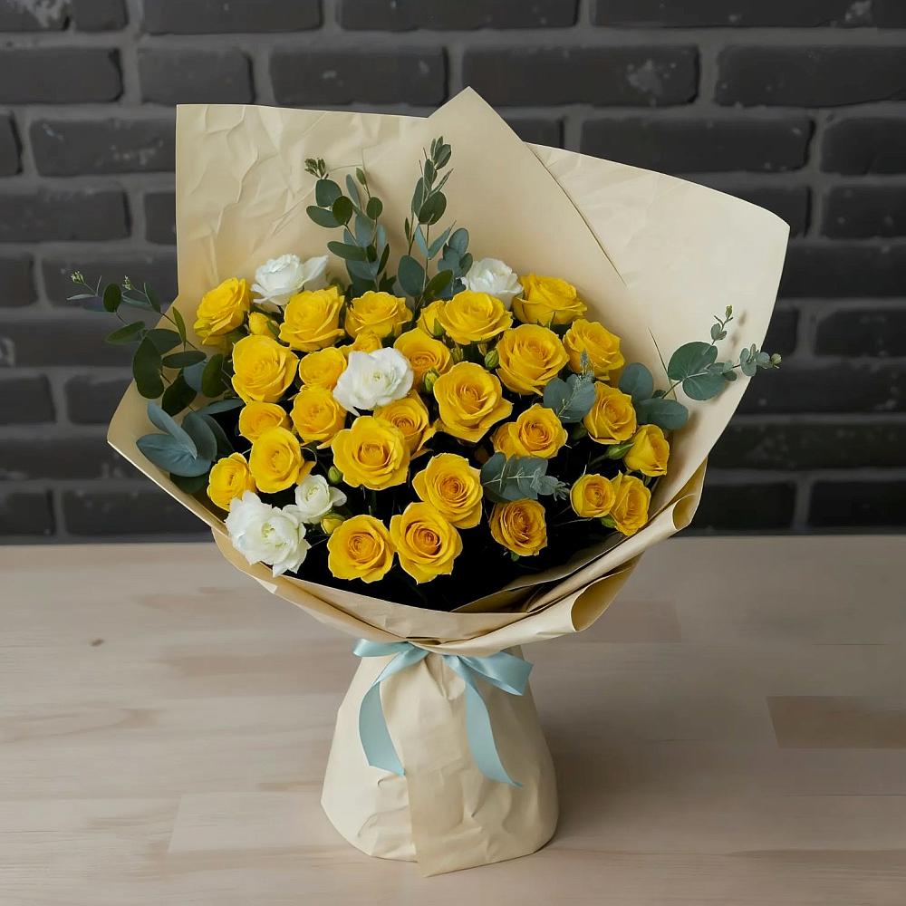 Букет цветов из: Розы в Ильинке Астраханской области