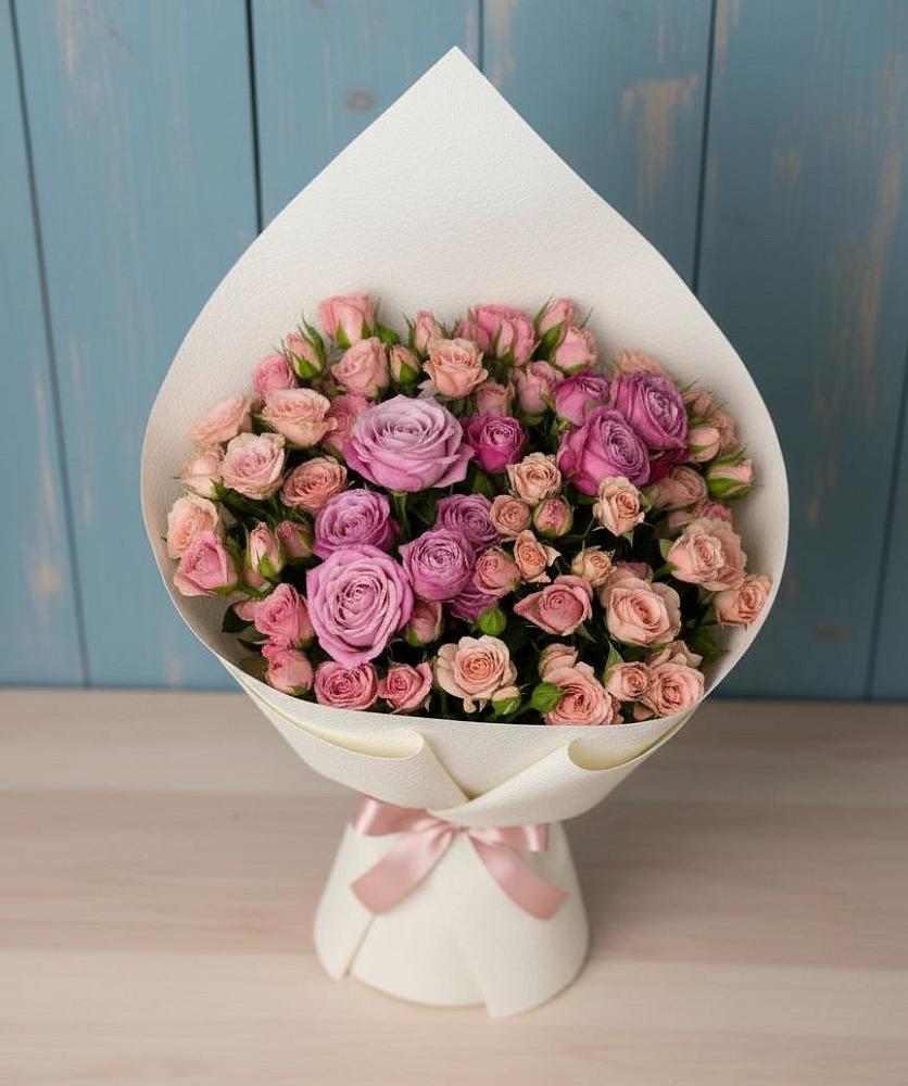 Букет цветов из: Розы в Ильинке Астраханской области