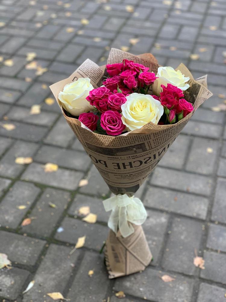 Букет цветов из: Розы в Ильинке Астраханской области